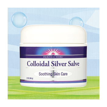 Heritage Store Colloidal Silver Salve